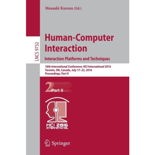 HumanComputer Interaction. Interaction Platforms and Techniques 18th I