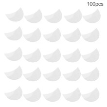 100x Eyeshadow Patch Eyeshadow Gel Pad Patches Eyeshadow Stencils for Eyelash 100 sheets