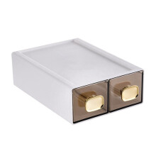 Boîte de rangement de bureau 8016 à plusieurs compartiments, tiroir transparent, fournitures scolaires pour étudiants, petit guide de bureau
