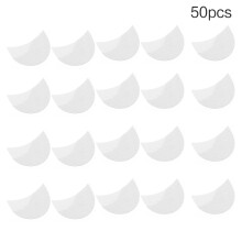 100Pcs Under Eye Pads Eyeliner Patch Tape Makeup Stencils For Eyelash Extensions 50 sheets
