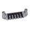 Vintage Bridge Tailpiece with Fine Tuners Stud Guitar Stop Bar Tailpiece Durable Silver 1
