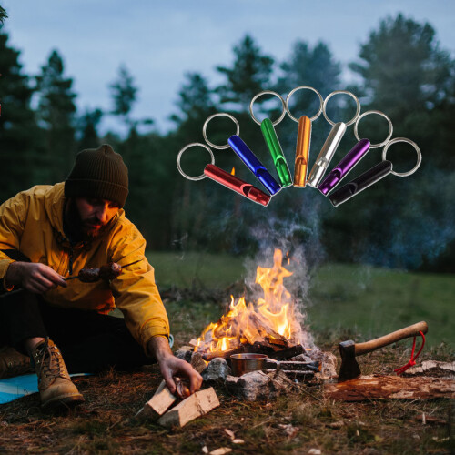 Notfallpfeife Rot für Outdoor und Survival 1