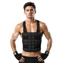 Adjustable Cooling Vest for Men & Women Outdoor Work Motorcycle Daily Training Black