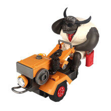 Light Sound Toy CarInteractive Tractor Toy Kid Tractor Toy Rotating Tractor Toy Yellow