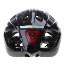 Bike Helmet Taillight Helmets Adjustable Cycling Helmet Comfortable Gray to black gradie