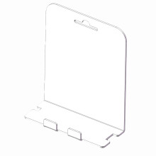 Shower Mirror Fogless with Razors Holder,Anti Fog Shaving Mirror for Shower Gift
