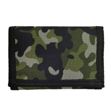 Secure Slim Wallet with Chain Men Card Holder Gift Great for Friends and Camouflage green