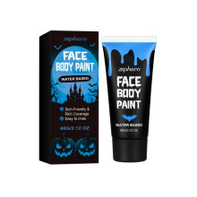 Blue Face and Body Paint, Cool and Non-Greasy Silky Graffiti Paint, Vibrant Colors, Performance Makeup,