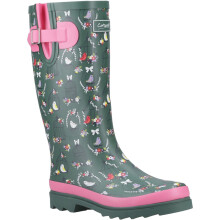 (, ) Cotswold Cleeve Tall Rubber Women's Green Wellington Boots