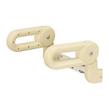 Stowable Child Seat Side Support Handlebar Accessory for Electric White Upgraded model