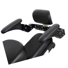 Adjustable Rear Child Seat Armrest Accessory for Electric Bike Black Standard model