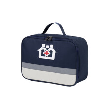 Travel Medicine Organizer for Pill Bottles Medications Vitamin Medical Navy blue Medium