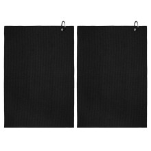 Microfiber Fabric Waffle Pattern Golf Towel Golf Cleaning Towel for Golf Bags 40x60