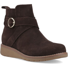 (, ) Hush Puppies Lyra Suede Women's Chocolate Boots