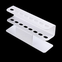 8 Holes Tweezers Stand Holder Tweezers Display Storage Tweezers Shelf Holder White