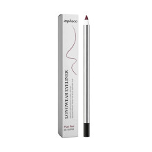 Zephoco Waterproof Eyeliner Pen Plum Red Eye Makeup Smooth Precise Long-Lasting Smudge-Proof Easy Application
