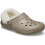 Crocs (, ) Crocs Classic Fleece Lined Textile Blend Mushroom Clogs 1
