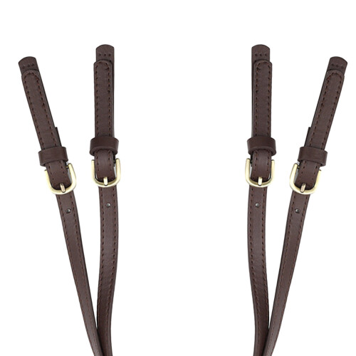 Versatile & Durable Strap Adjustable PU Shoulder Bag Strap Bag Accessories Light coffee