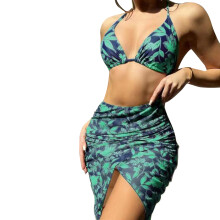 Ladies Bathing Suit Drawstring Women Swimsuit Sexy Casual Thin Sexy Beachwear B L