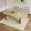 (160-200) Extendable Oak Dining Table 160-200x90cm, 6-8 Seats 3