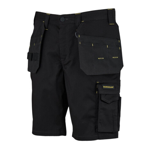 Dunlop (M, Charcoal/Black) Dunlop Mens On Site Work Shorts 2