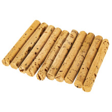 10Pcs Carp Fishing Bait Sticks Cork Wood Floats Length 50mm for Outdoor Fishing 8mm