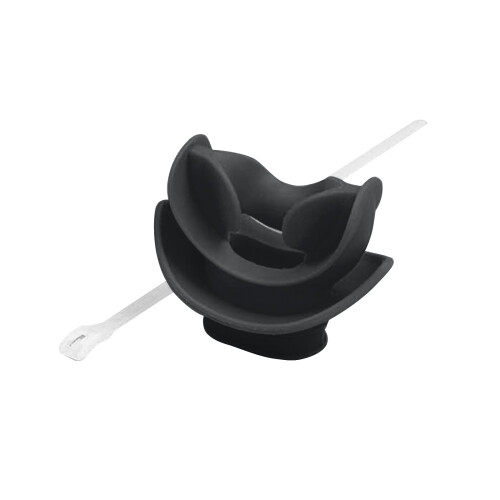 Diving Mouthpiece Safe Accessories Replacement Scuba Diving Regulator Accessory Black