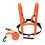 Snowboard Training Harness Ski Training Safety Strap with Leash Handle Orange color 1