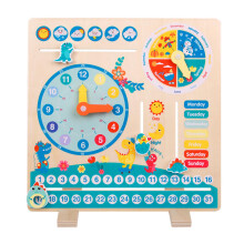 Kids  Learning Table Clock Easy to Read for Playrooms Nursery 4+ Years