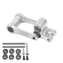 Novelty Metal Made Connector Shock Absorbers for LOSI 1/4 Remote Control Upgrade Silver