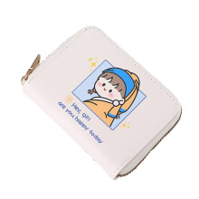 Chic Mini Purse with Card Slots Coin Purses Carry Your girl with pearls 9 card slots
