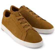 (, ) TOMS Trvl Lite Miles Leather Men's Tan Trainers