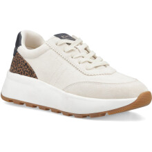 (, ) TOMS Trvl Lite Wedge Leather Women's Cheetah Print Trainers