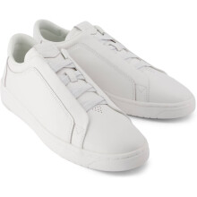 (, ) TOMS Trvl Lite Miles Leather Men's White Trainers