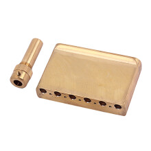 Brass Tremolo Block, Single Rock System 74mm Guitar Accessories Set for