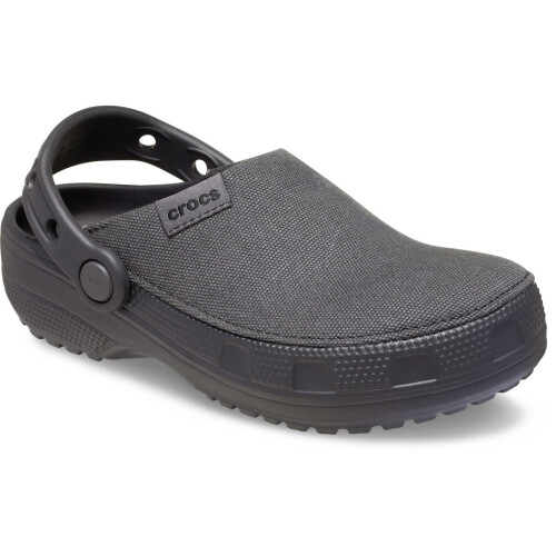 Crocs (, ) Crocs Classic Crafted Textile Blend Unisex Kid's Black Clogs