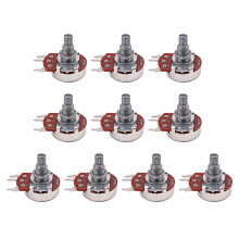 10 Pcs B250K Guitar Mini Metric Sized Control Pots Linear Taper Potentiometer