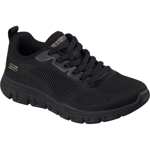 Skechers (, ) Skechers BOBS B Lite Textile Women's Black Trainers