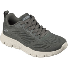 (, ) Skechers BOBS B Lite Textile Women's Olive Trainers