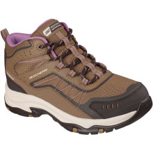 (, ) Skechers Trego Ashaway Leather Women's Tan/Brown Hiking Boots