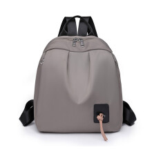 Fashion Pack Students Casual Daypack Rucksack Bookbags Black/Gray/Brown Gray
