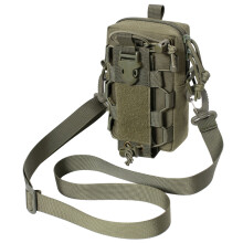Portable Waist Belt Bag with Shoulder Strap Hunting Compact Bag Easy Use Green
