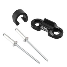 Bike Cable Base Buckle Clip Brake Cable Derailleur Shifter Cable Guides Buckle Black