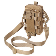 Tactical Pouch EDC Utility Gadget Waist Bag Water Bottle Carriers Phone Bag Khaki
