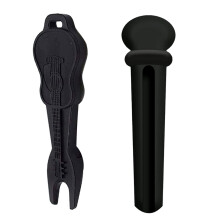 Ebony Guitar Bridge Pins with Bridge Pin Puller Set Bass Guitar Bridge Pegs
