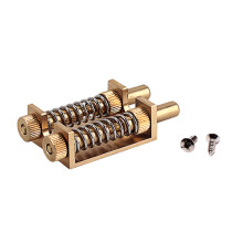 Tremolo Bridge Stabilizer System Dual-Brass-Rod Trem Stopper Device for Guitars