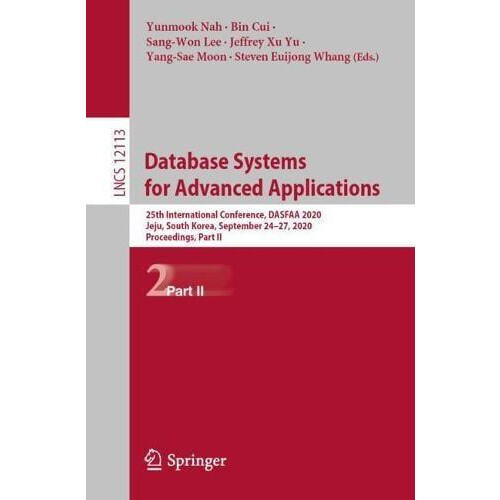 Database Systems for Advanced Applications 25th International Conferen