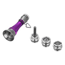 Fishing Wheel Stabilizer Easy Operation Adjustable Fishing Wheel Arm Attachment Purple