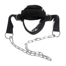 Strength Resistance Hat Muscle Builder Chain Sports Neck Harness Weightlifting