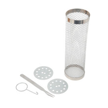 Edelstahl Rollgrill Set 29,5cm zylindrisch